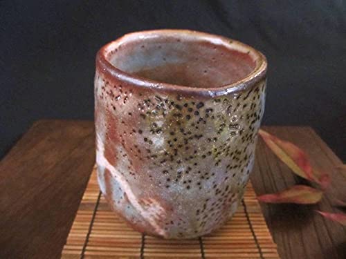 【限定品】陶芸家　加藤健　鼠志野　湯呑　源九郎窯　美品　本物 Amazon.co.jp: 源九郎窯 加藤健 灰被 鼠志野 茶碗（共箱